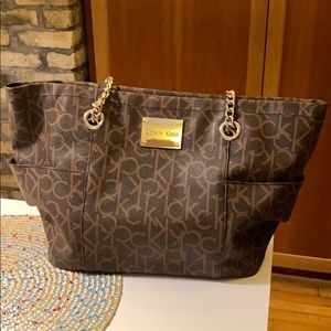 Calvin Klein Monogram Tote